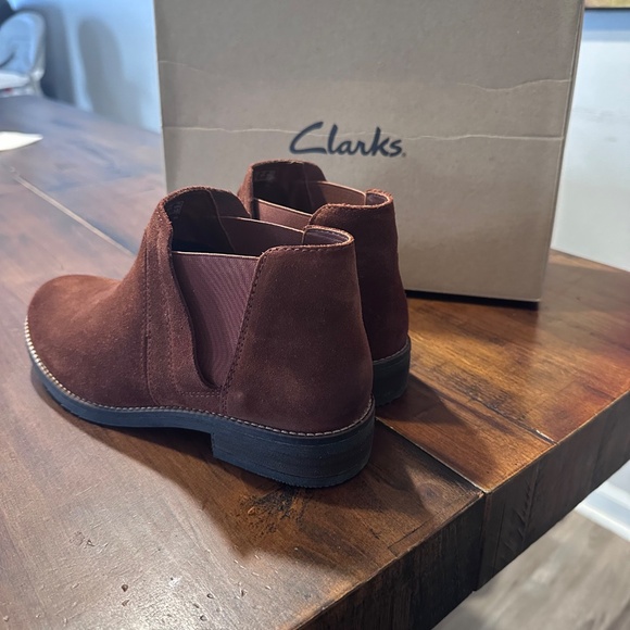 Clark shoes- Demi Beat tan suede - Picture 2 of 5